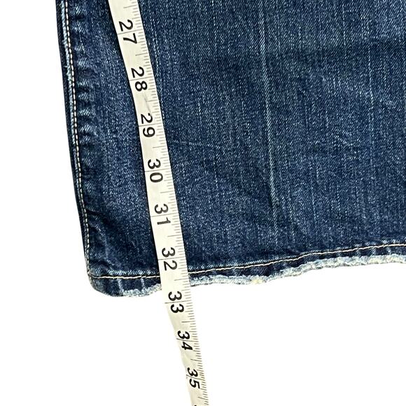 Ezra Fitch Abercrombie Y2K Jeans Womens 29 Blue Bootcut Low Rise Retro Classic - Picture 10 of 15